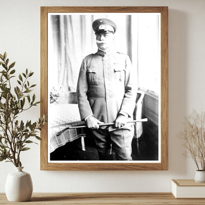 Historic Gen. Heye Print, Vintage Art