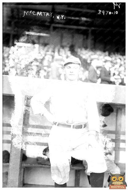 Lew McCarty: 1916 New York Giants Baseball Portrait