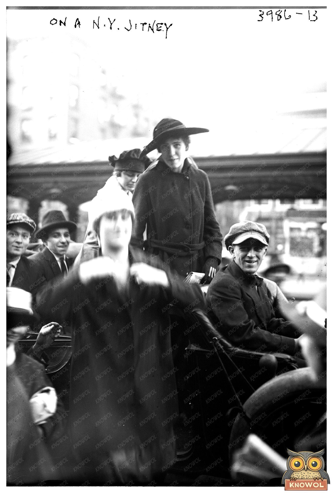 Vintage NYC Jitney Ride: A 1915-1920 Transport Gem