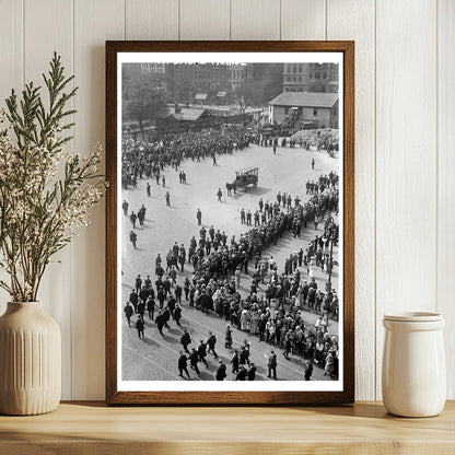 1916 Car Strike Parade: A Moment of Labor Unrest