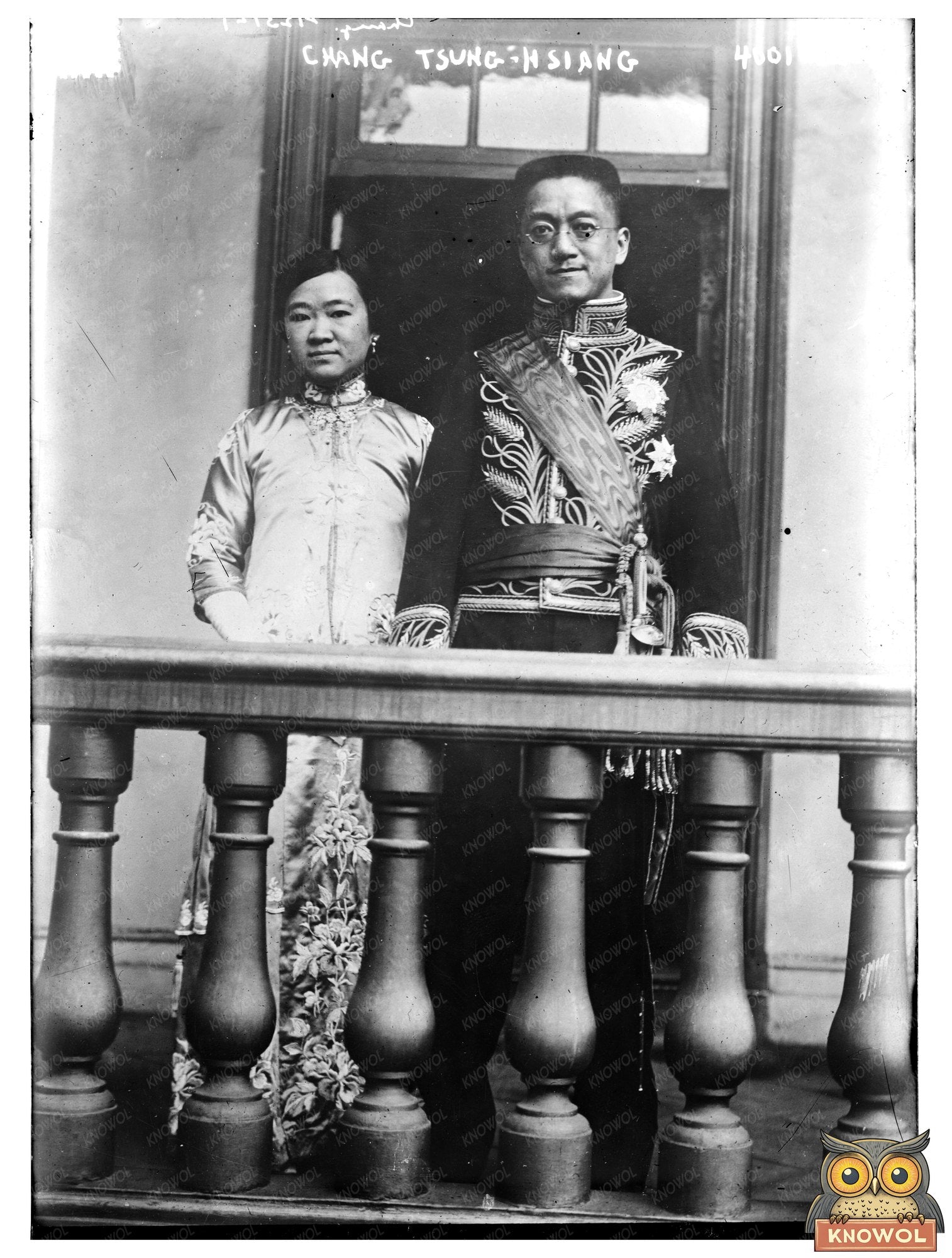 Historic Chang Tsung - Hsiang Print, Vintage Art