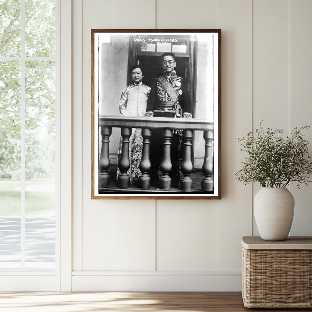 Historic Chang Tsung - Hsiang Print, Vintage Art