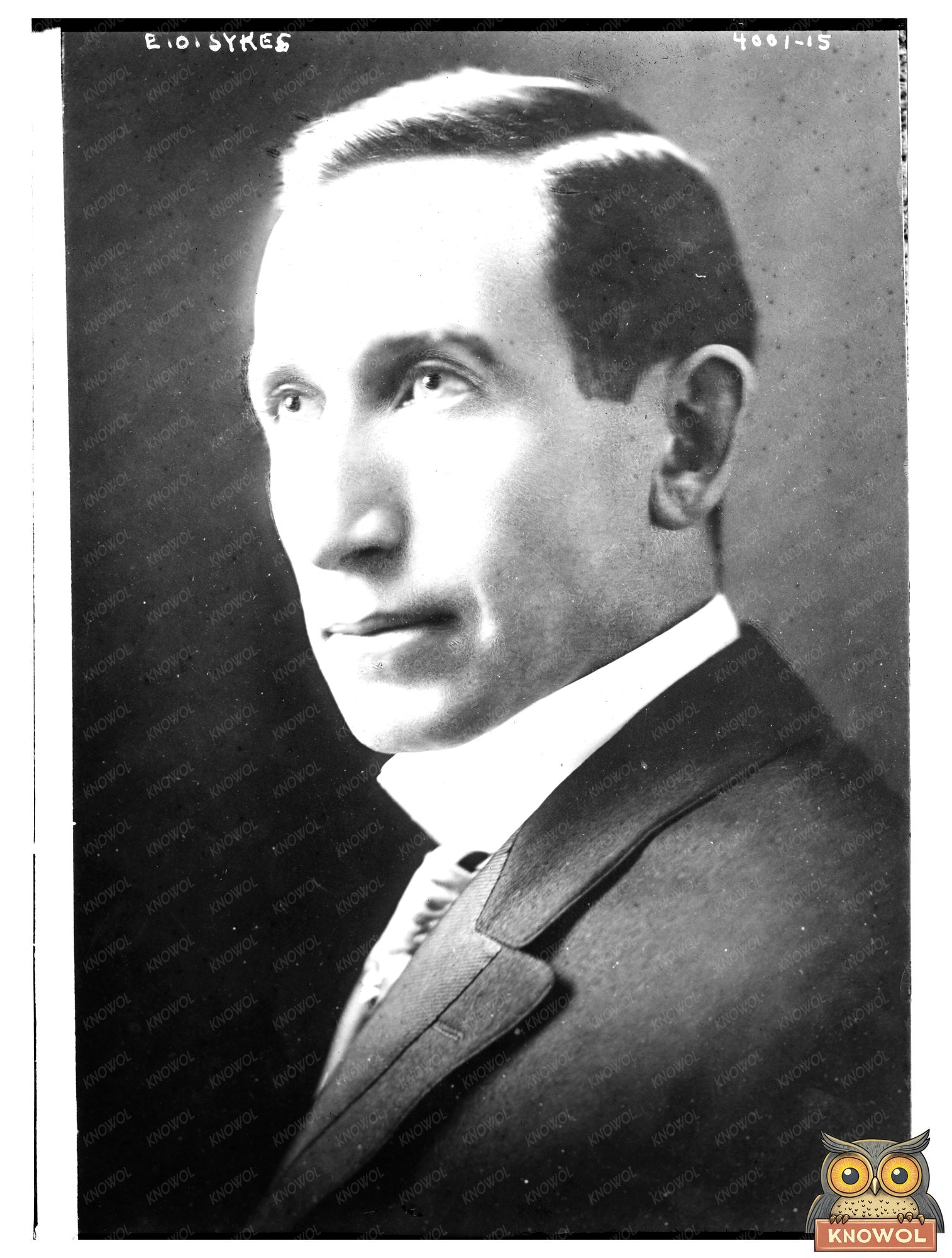 Historic E.O. Sykes Print, Vintage Art