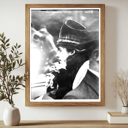 Historic Mrs. Woodrow Wilson Print, Vintage Art