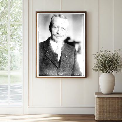Historic Gen. Chas. G. Treat Print, Vintage Art