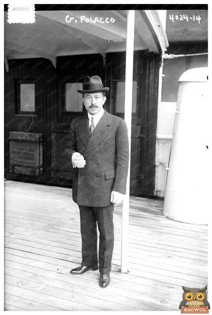 Culinary Pioneer G. Polacco in 1916 Restaurant Scene