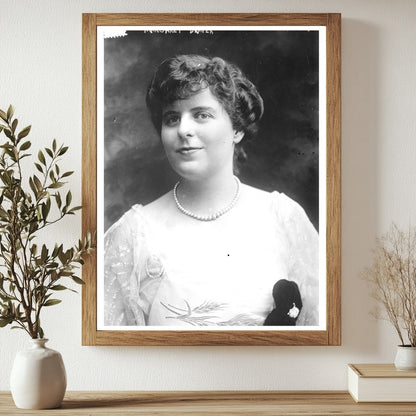 Historic Margaret Draper Print, Vintage Art