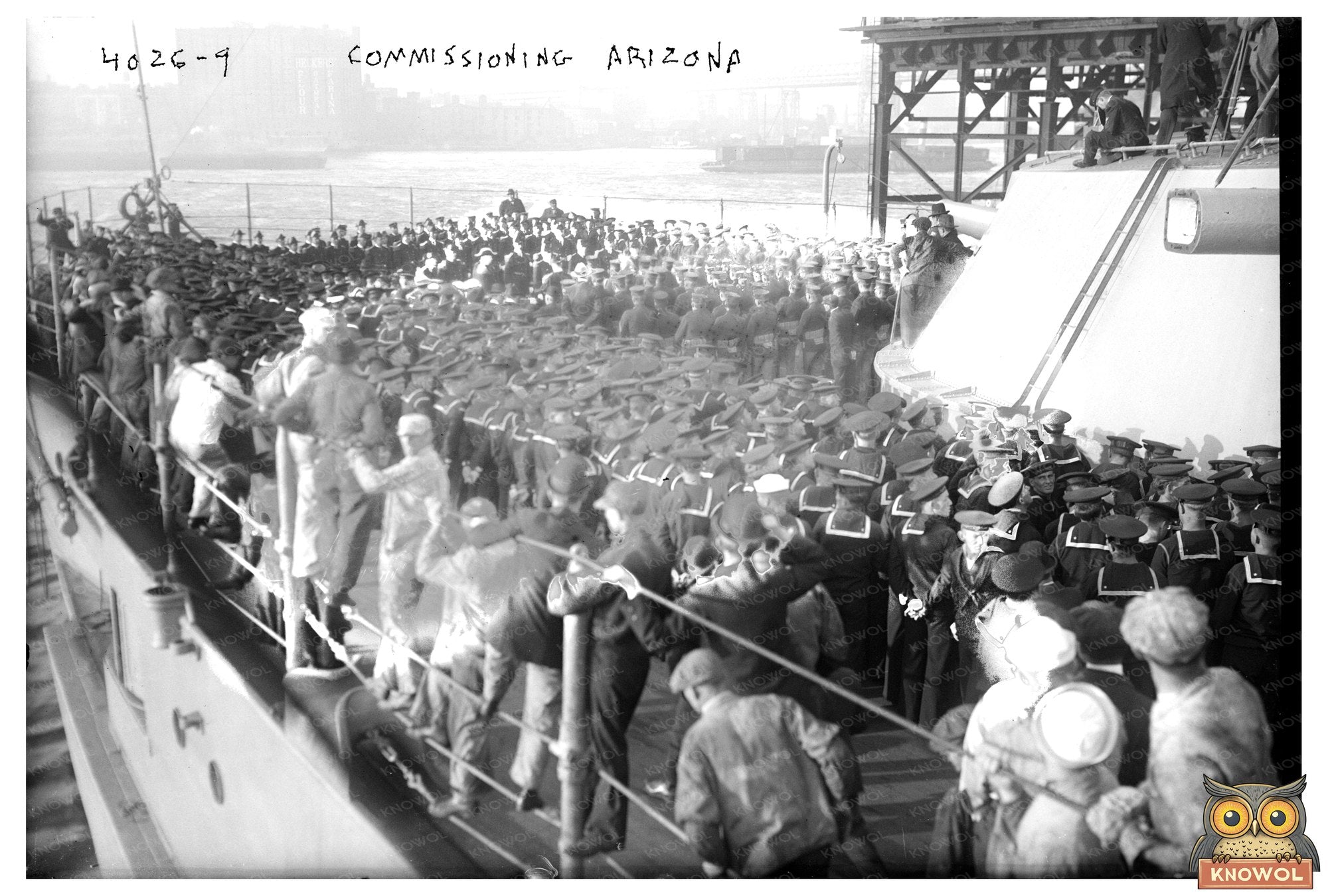 Historic Moment: Arizonas Naval Commissioning Ceremony