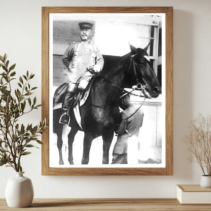 Historic Gen. Hongo Print, Vintage Art