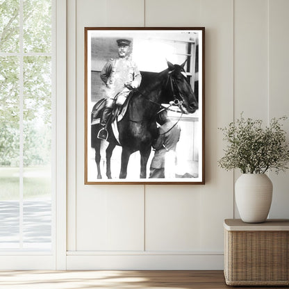 Historic Gen. Hongo Print, Vintage Art