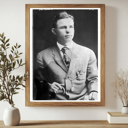 Historic Bat Nelson Print, Vintage Art