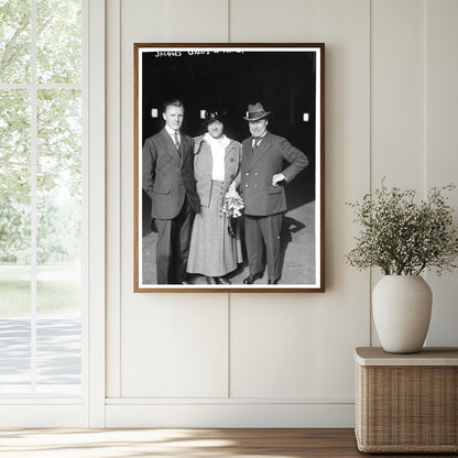 Historic Jacques Urlus & family Print, Vintage Art