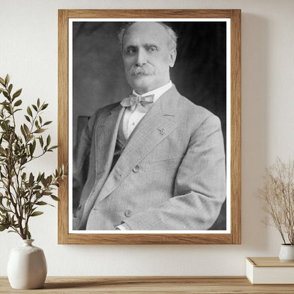 Historic Byron [i.e. Simon] Wolf Print, Vintage Art