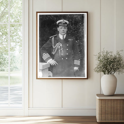 Historic Adm. R.E. Wemyss Print, Vintage Art
