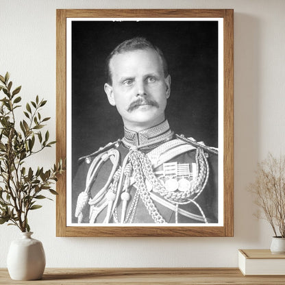 Historic Gen. Birdwood Print, Vintage Art