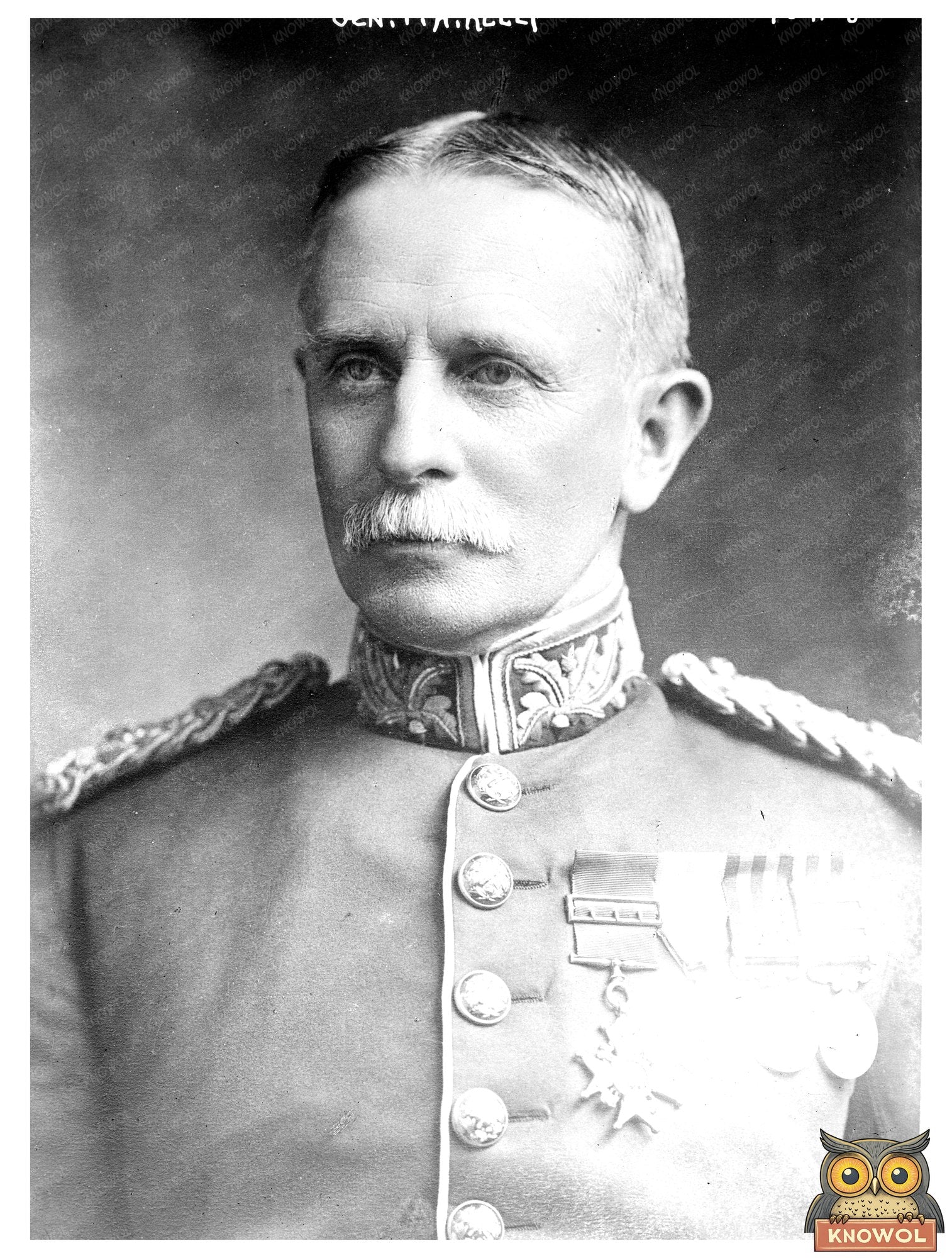 Historic Gen. T.H. Kelley Print, Vintage Art