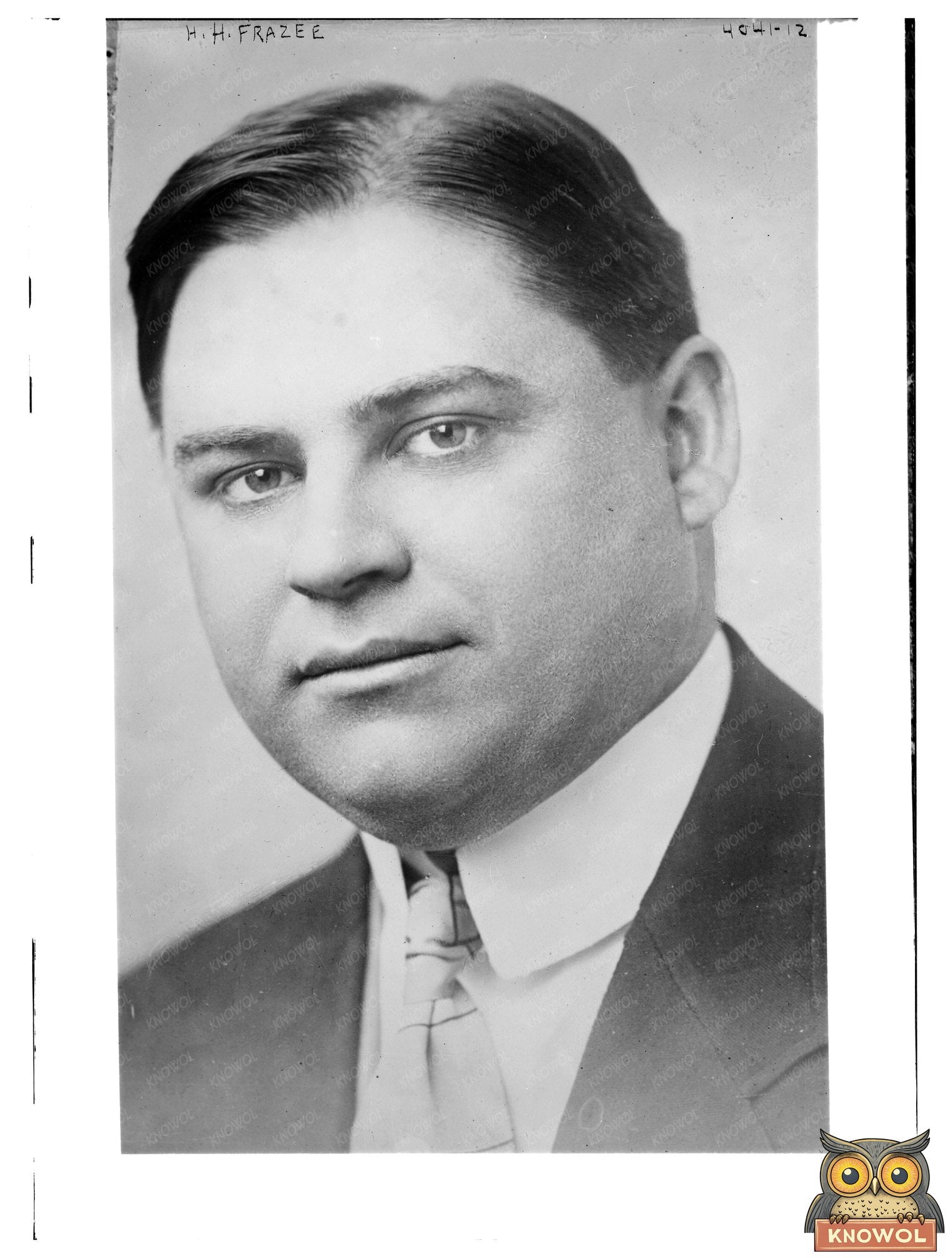 Historic [Harry Frazee, Boston AL team owner (baseball)] Print, Vintage Art
