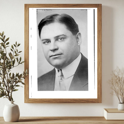 Historic [Harry Frazee, Boston AL team owner (baseball)] Print, Vintage Art