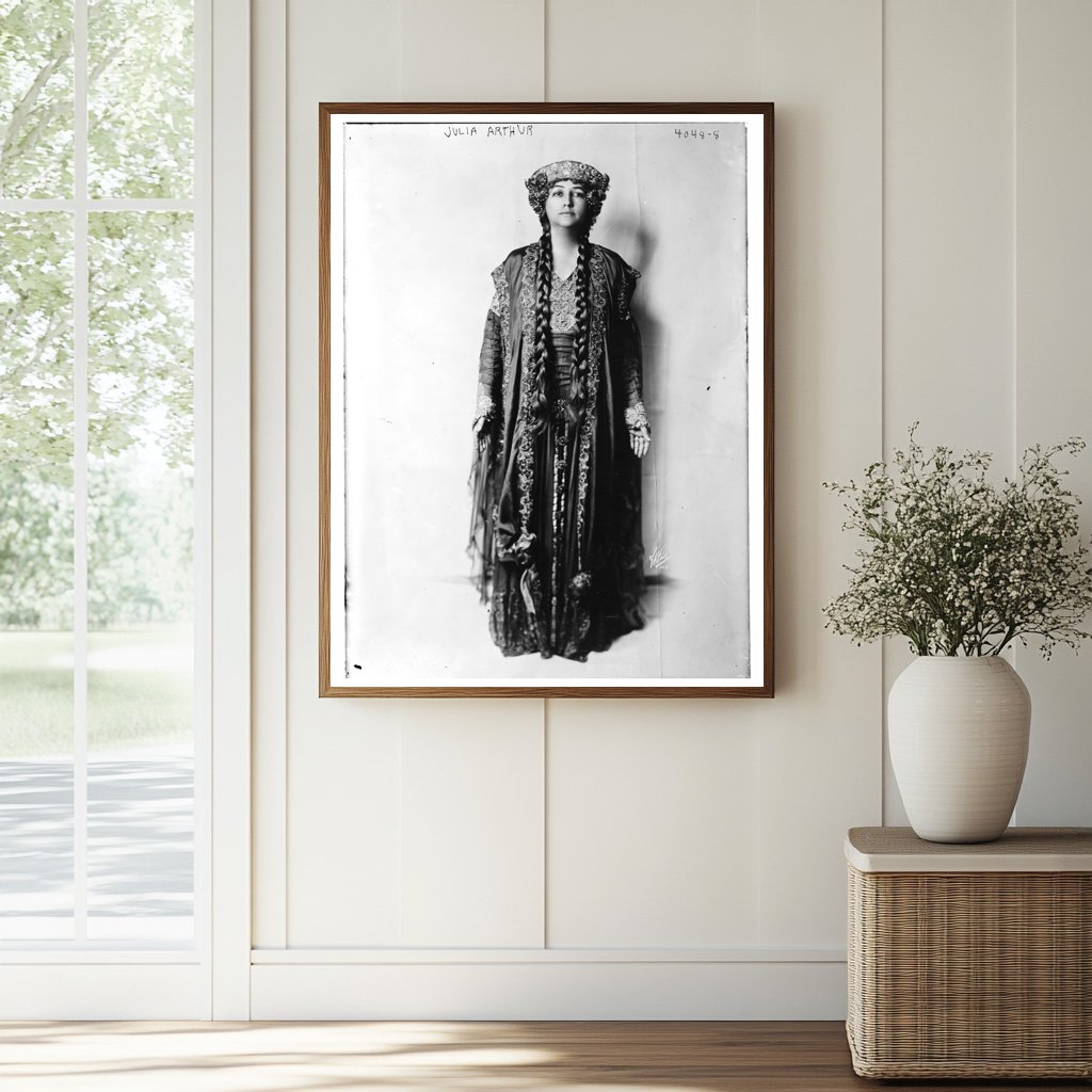 Historic Julia Arthur Print, Vintage Art