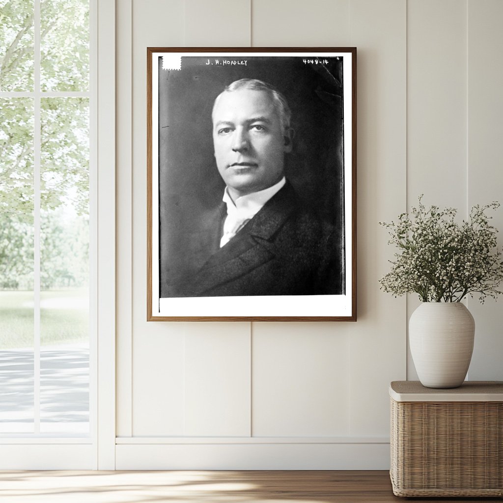 Historic J.H. Hoadley Print, Vintage Art