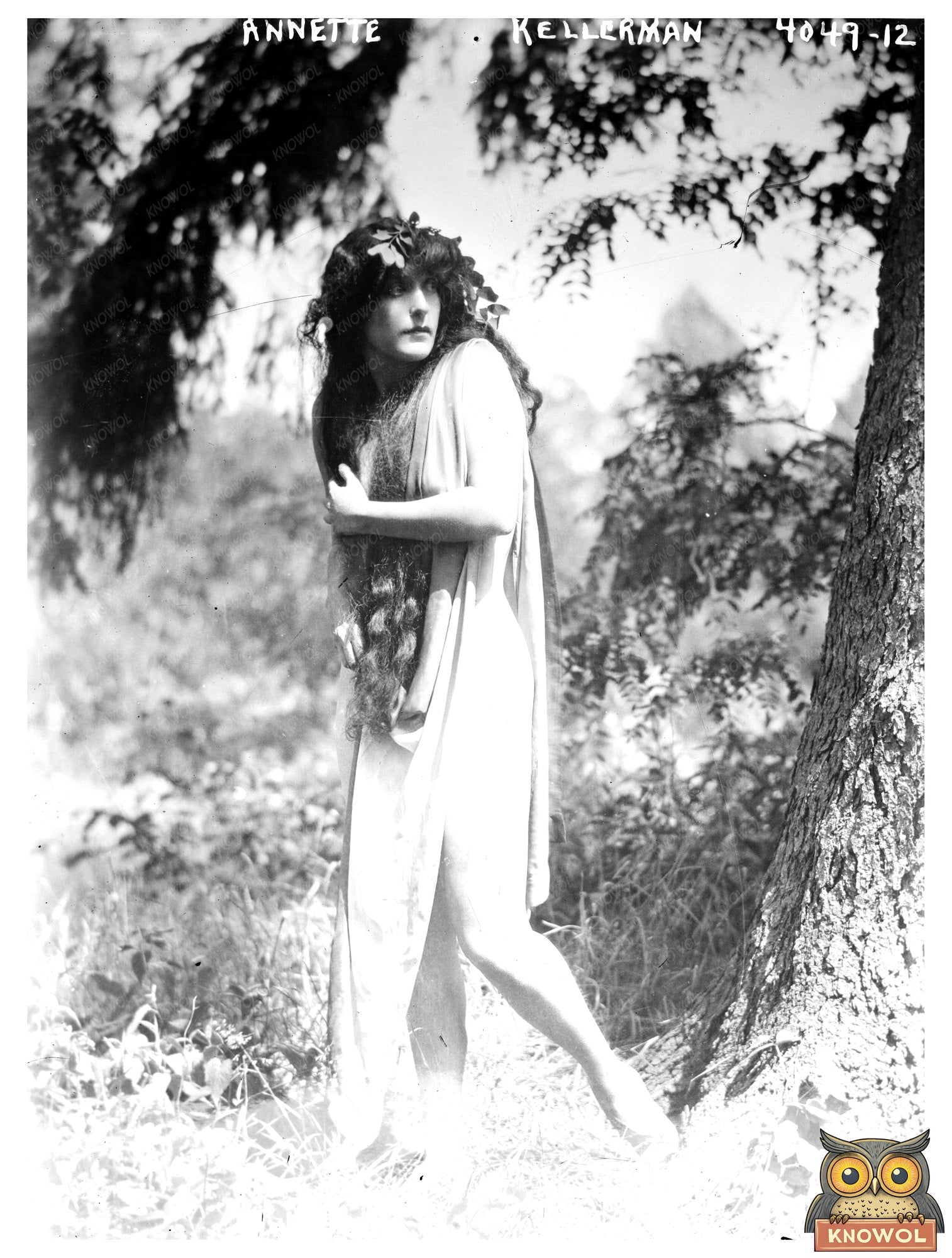 Historic Annette Kellerman Print, Vintage Art