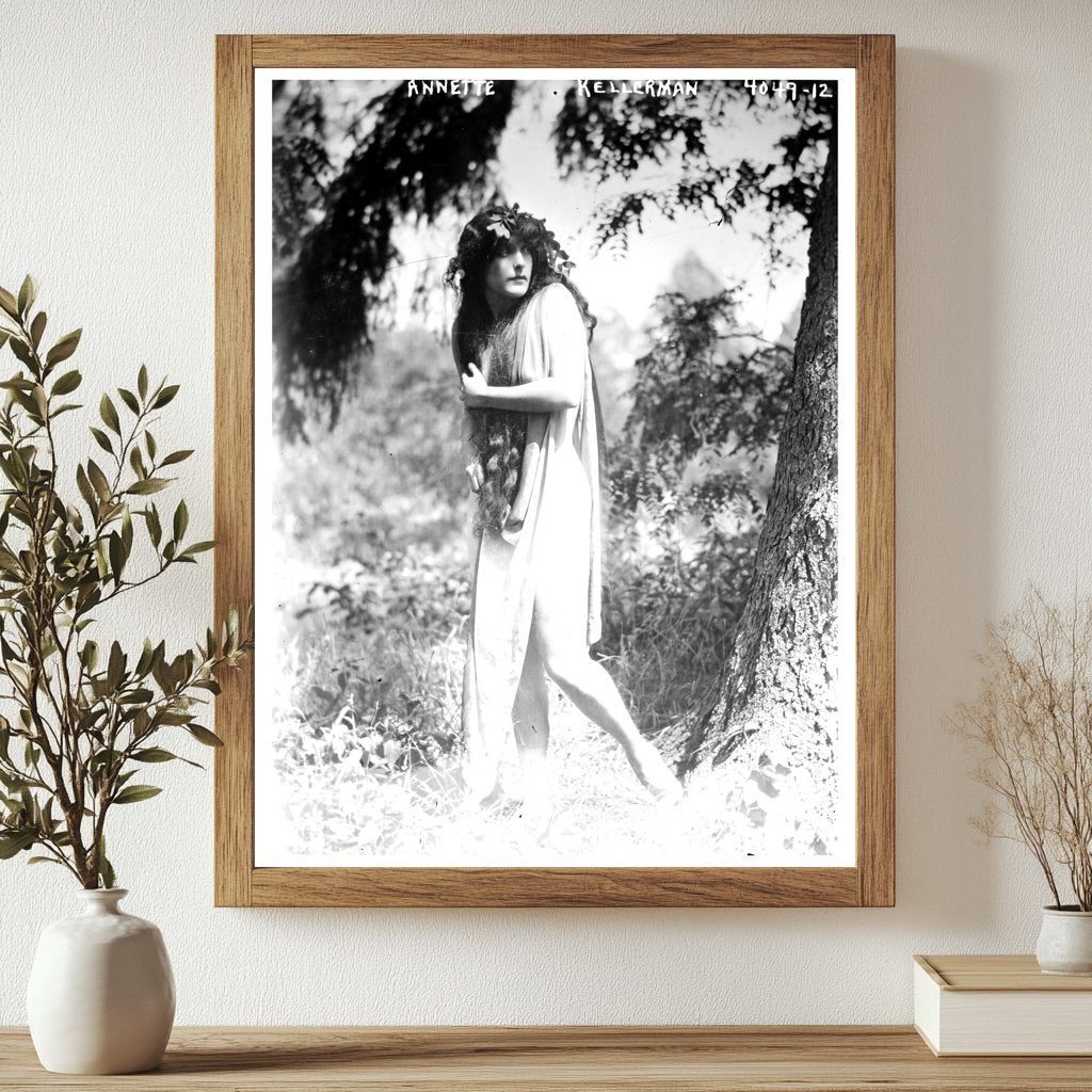 Historic Annette Kellerman Print, Vintage Art
