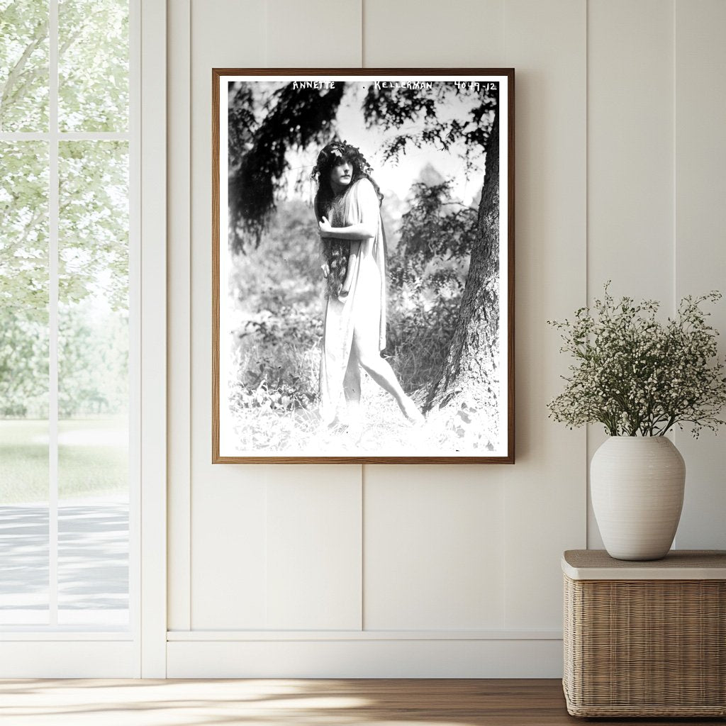 Historic Annette Kellerman Print, Vintage Art