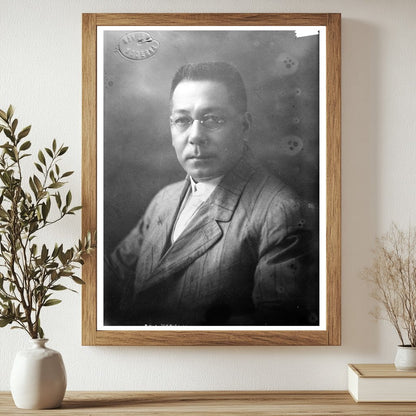 Historic And. Hernandez Print, Vintage Art