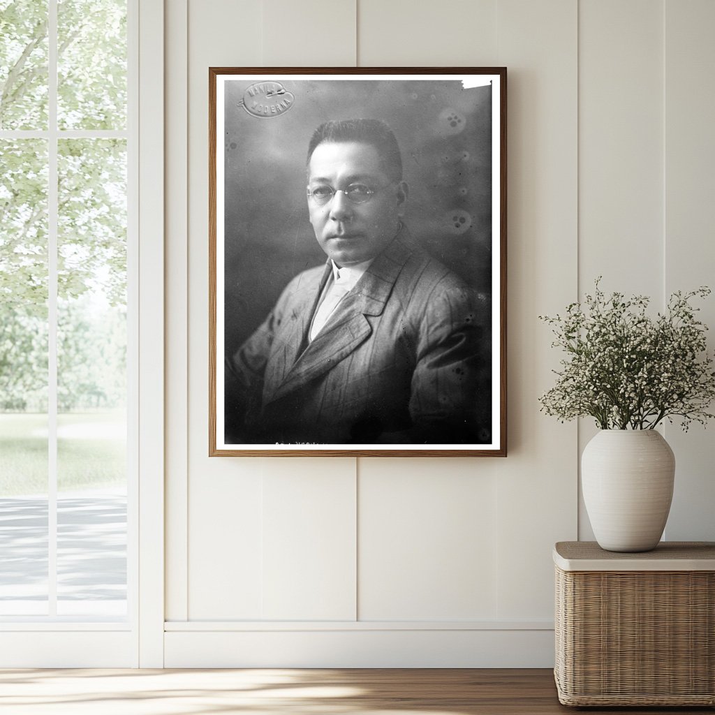 Historic And. Hernandez Print, Vintage Art