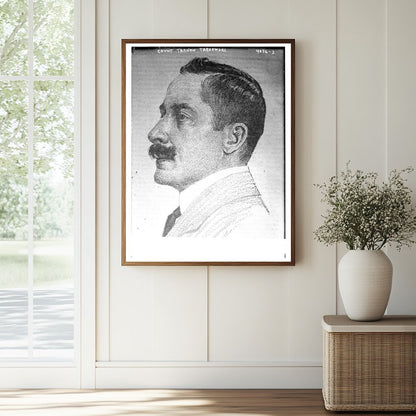 Historic Count Tarnow Tarnowski Print, Vintage Art