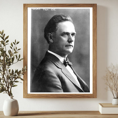 Historic Tom Rye Print, Vintage Art