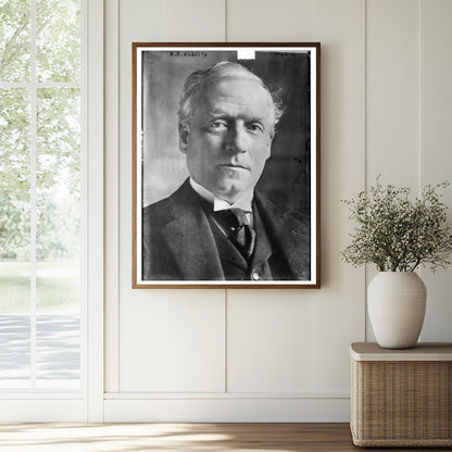 Historic H.H. Asquith Print, Vintage Art