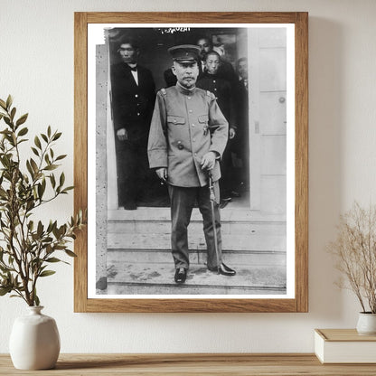 Historic [Gen. Count] Terauchi Print, Vintage Art