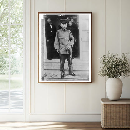 Historic [Gen. Count] Terauchi Print, Vintage Art