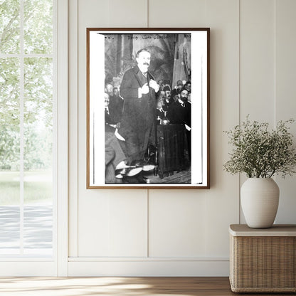 Historic David Lloyd George Print, Vintage Art