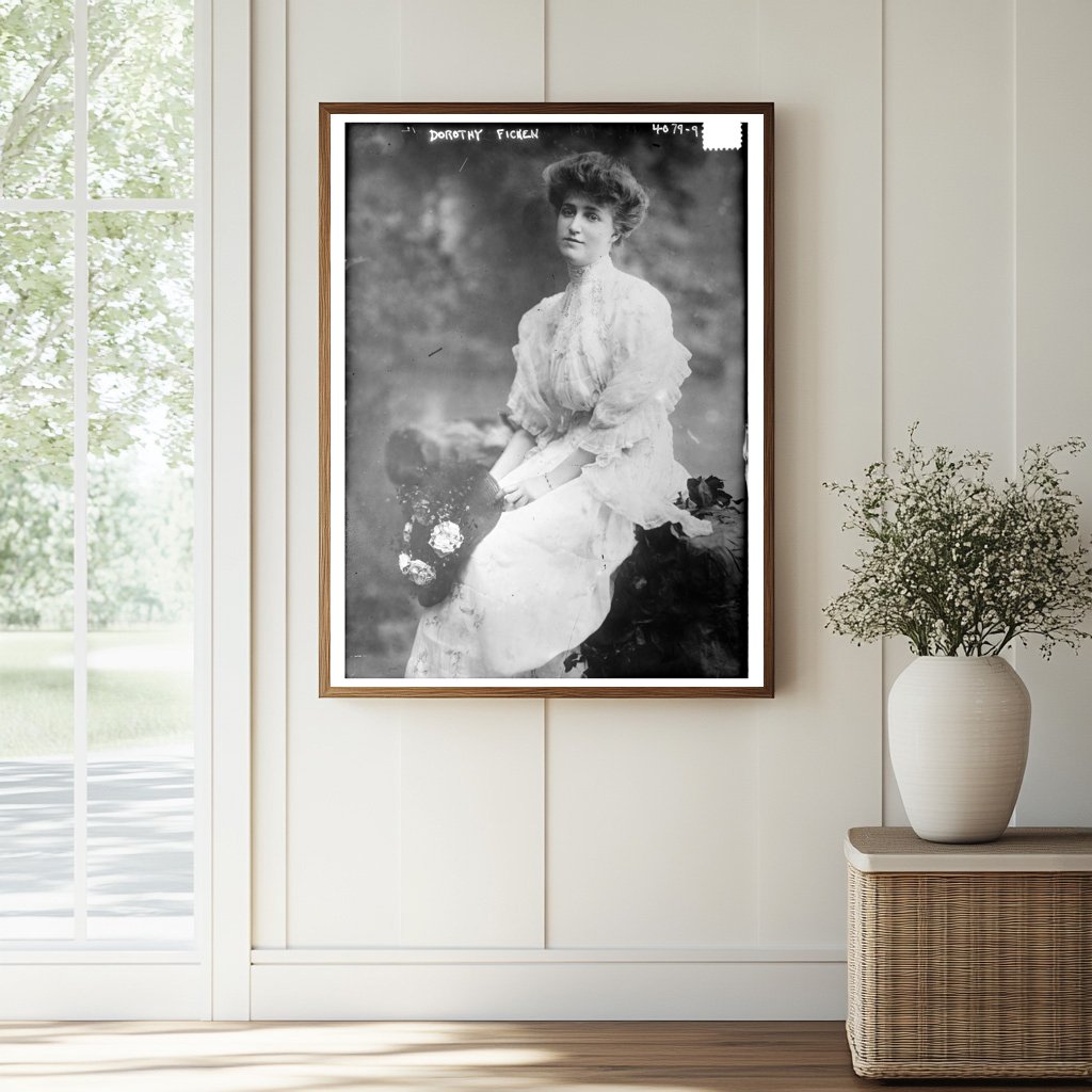 Historic Dorothy Ficken Print, Vintage Art