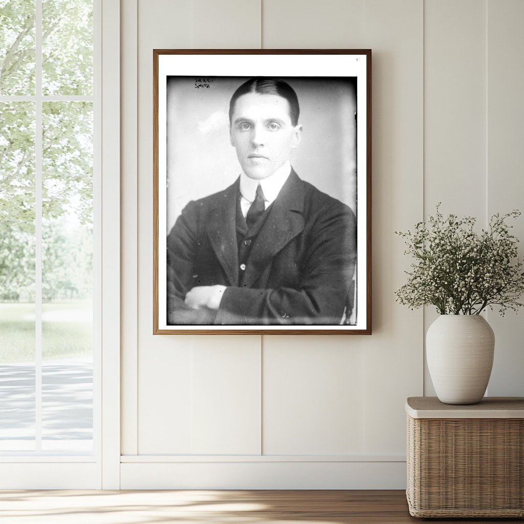 Historic Sir F.E. Smith Print, Vintage Art