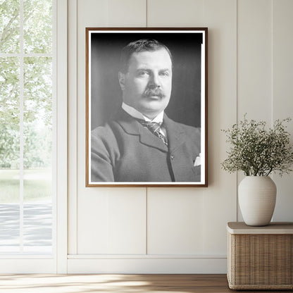Historic Lord Derby Print, Vintage Art