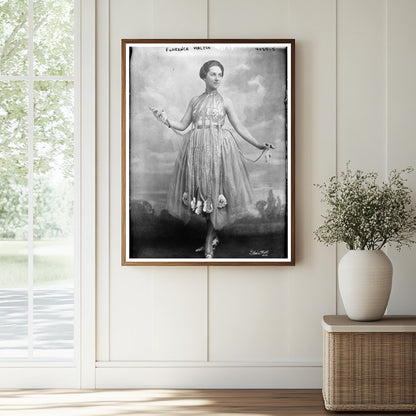 Historic Florence Walton Print, Vintage Art