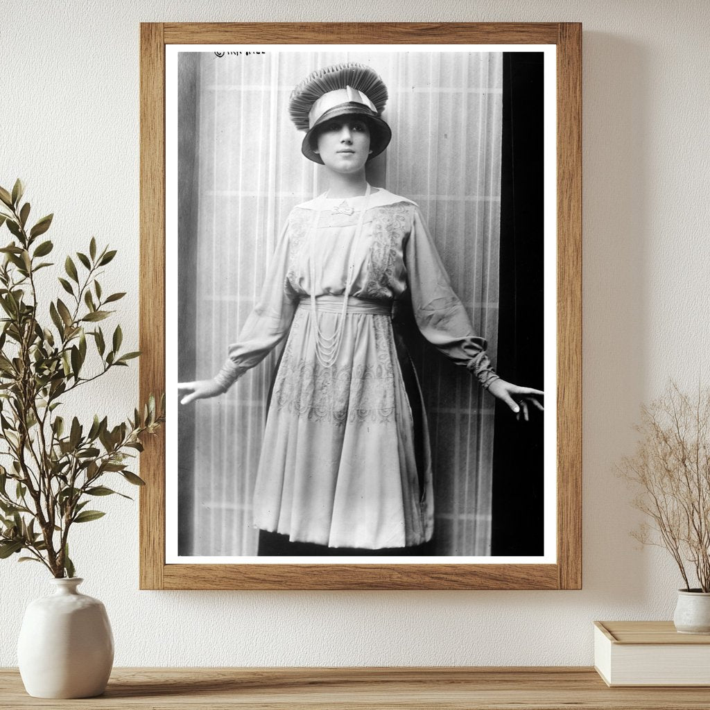 Historic Florence Walton Print, Vintage Art