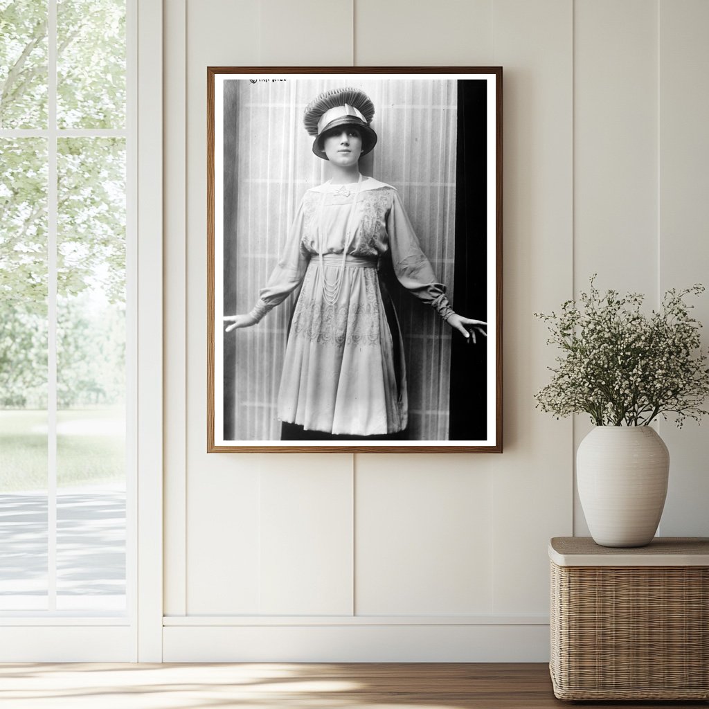 Historic Florence Walton Print, Vintage Art