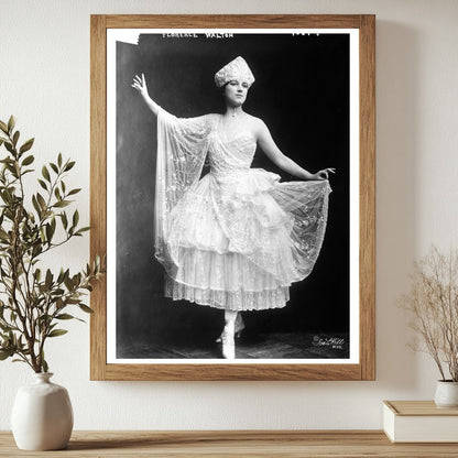 Historic Florence Walton Print, Vintage Art