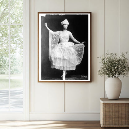 Historic Florence Walton Print, Vintage Art