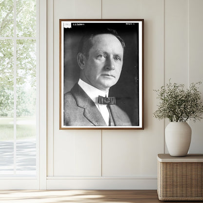 Historic J.J. Farrell Print, Vintage Art