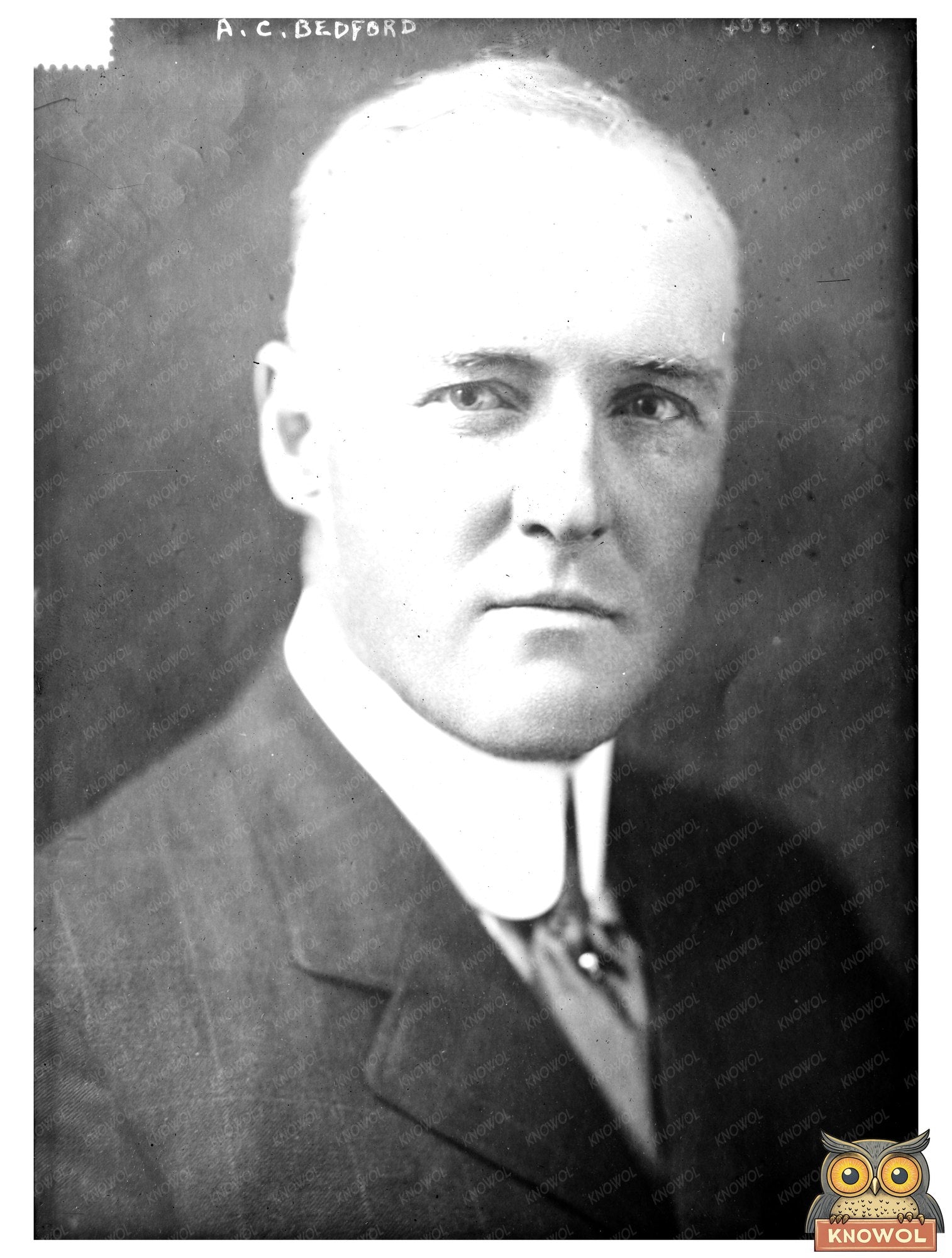 Historic A.C. Bedford Print, Vintage Art