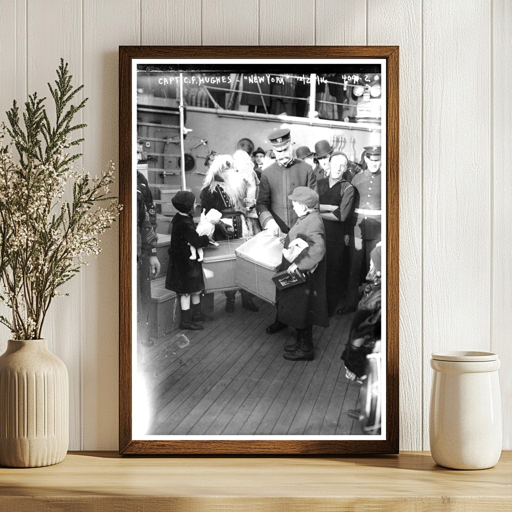 Christmas Day Portrait of a 1916 Army Captain