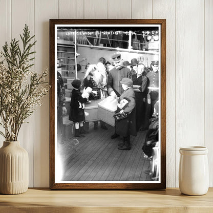 Christmas Day Portrait of a 1916 Army Captain