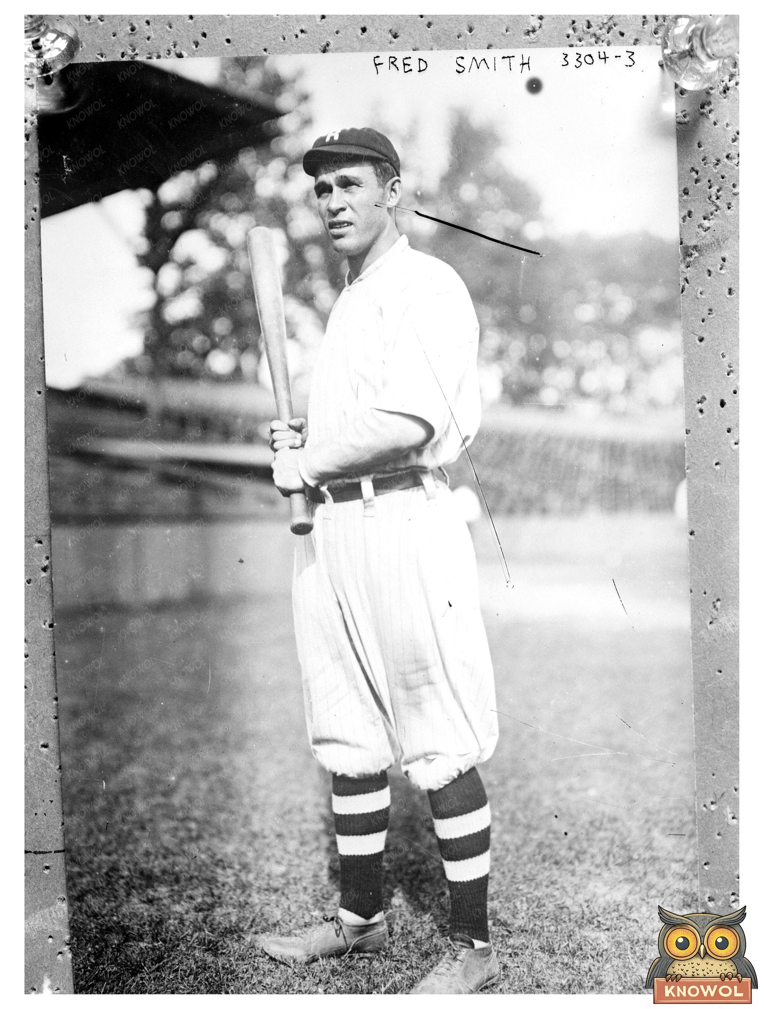 Historic [Fred V. Smith (baseball)] Print, Vintage Art