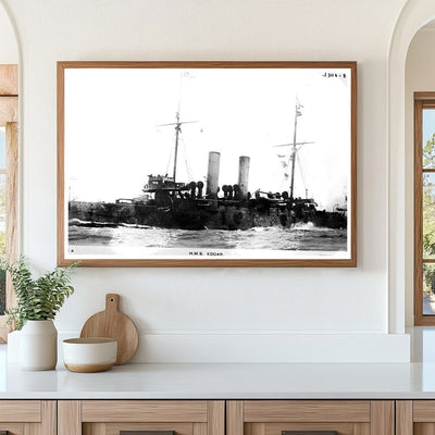 Majestic HMS Edgar Cruiser, Early 1900s Era