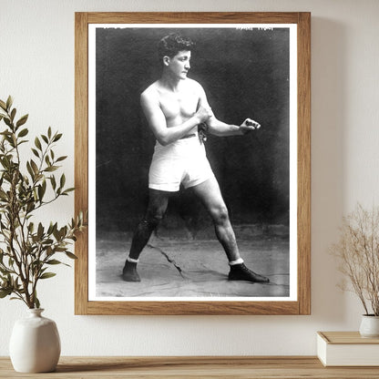 Historic Harry Tracy (boxer) Print, Vintage Art